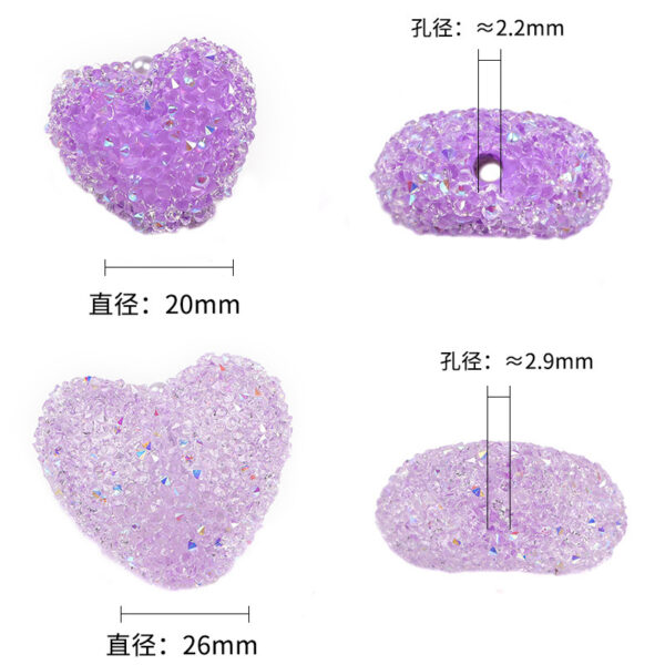 oly-6c0836effecfe4afcab90698e08cdb9d Wholesale Sugar Heart Beaded Balls