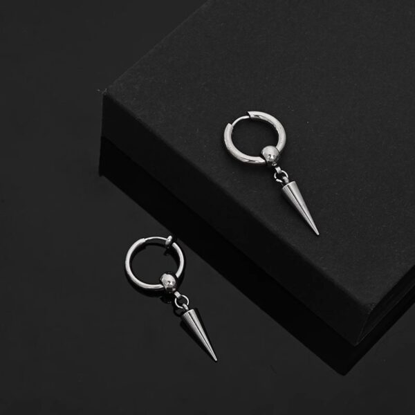 Wholesale Cross border AliExpress hot mixed cross leaf sword pendant earrings dragon ring ear buckle silver black optional