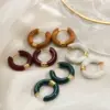 Wholesale Ion Plating (IP) Round 304 Stainless Steel Sweet Waterproof Non Tarnish Earrings