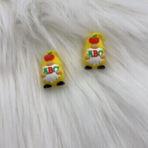 Wholesale Cross border hot sale new silicone creative beads ABC dwarf beaded loose beads factory wholesale in stock