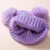 Wholesale Children's Knit Hat for Autumn and Winter, New Style and Double Pom-Poms, Warm Winter