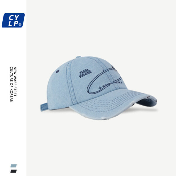 Wholesale Korean Style Niche Personality Design Baseball Cap Men's and Women's Couple's Fashionable Casual All-match Sunshade Face Shown Small Cap