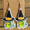 Wholesale Halloween Retro Night Acrylic Earrings