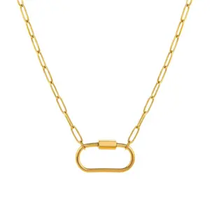 Gold Clip Chain