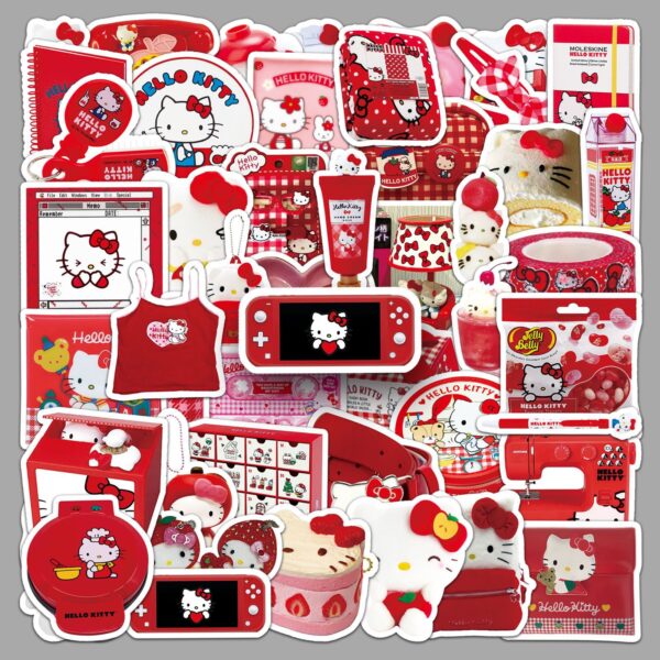 Wholesale 50 pcs/pack Cat Graffiti Stickers Small Fresh Girly Style Stickers OLY Exclusive