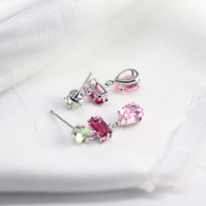 Diy earrings / Gold bottom