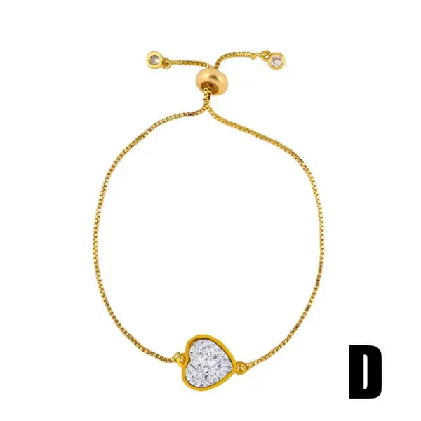 Heart Copper Fashion Bracelets