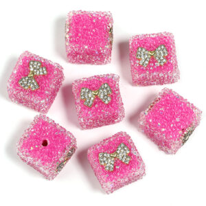 Bow - Rose Red / 17mm