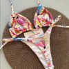 Wholesale 2025 European and American New Cross-Border Amazon Split Bikini Sexy Brazilian Bikini Exrt Beach Swimsuit