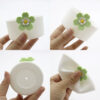 Wholesale Flower series cup sleeves
