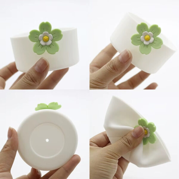 Wholesale Flower series cup sleeves