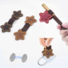 oly-6cba4a32a380c89d7e40a35f4cf63fb3 Wholesale Crazy horse leather double-sided magnetic bookmark pen holder