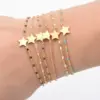 Wholesale Bohemian Star Stainless Steel Enamel Bracelets