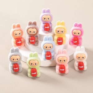 Resin hug cola labubu-10 colors / All are shipped by default - select the color and contact customer service