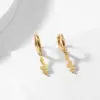 Fashion Animal 304 Stainless Steel No Inlaid 18K Gold Plated Earrings