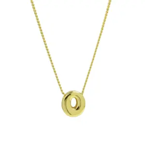 O / Necklace (with Snake Chain)