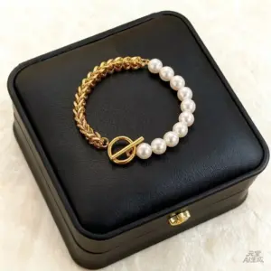 【5519】OT White Pearl / Gold