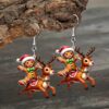 Wholesale Cute gingerbread man with reindeer ears Christmas Day