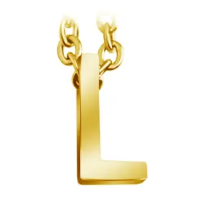 Gold Letter L