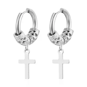 MS-656 Steel Color 2.5*12 Twisted Dragon Cross