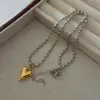 Wholesale Jewelry Simple Style Heart Shape 304 Stainless Steel Titanium Steel Plating Pendant Necklace