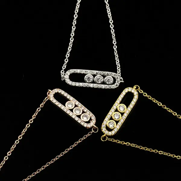 oly-6d059bfc39e7141ba21d1fac9c7eef72 Wholesale Jewelry Geometric Copper Crystal Inlay Diamond Bracelets