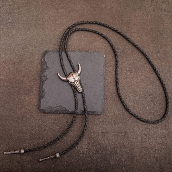 oly-6d06dd83946fc63ae9e41297a4bf764b Wholesale Cow Head Alloy Accessories Polo Tie Fashion Collar Necklace