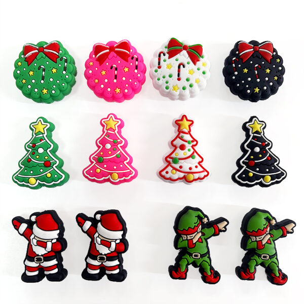 Wholesale Christmas Tree Baby Pacifier Beads