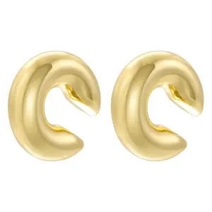 Ve1155 Gold C- Shaped 1 Pair