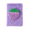 Wholesale New creative fruit notebook cute cartoon plush notebook children's handmade