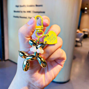 Balloon puppy-yellow