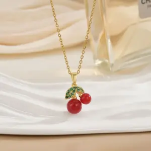 Fashion Cherry Necklace 12