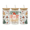 Wholesale Cartoon Christmas Series 16oz Cup UV DTF Wraps