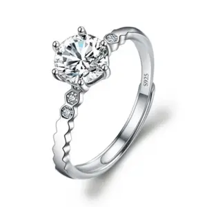 Honeycomb Ring 1 Karat / Adjustable Opening