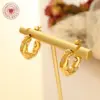 oly-6daef85b9d97412fbfe4cad1ce8c92a6 Wholesale PVD Coated Real Gold Plated 18K Gold Printing 304 Stainless Steel Fashion Waterproof Non Tarnish Earrings