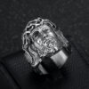 oly-6dbc8c88ed6081bf5a26f33b4a20fa2b Wholesale Selling Ring Vintage Stainless Steel lished Gold Plated YS Figure Men's Ring