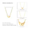 Wholesale Jewelry Fashion Animal 304 Stainless Steel Plating Necklace