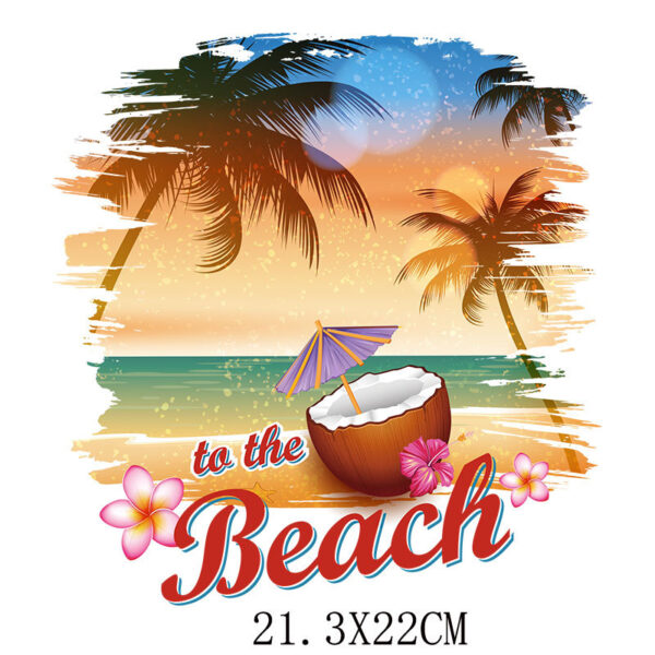 Wholesale Summer Cartoon Heat Transfer