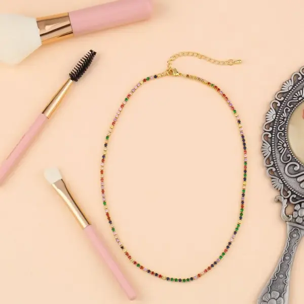 Wholesale Geometric Alloy Layered Necklaces Wholesale