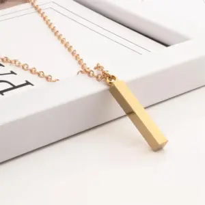 Gold Blank + Chain