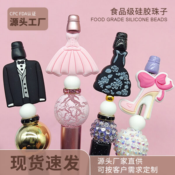 Wholesale diy beaded scorched beads set accessories children