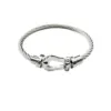 Wholesale Exaggerated Horseshoe Titanium Steel Polishing Bangle