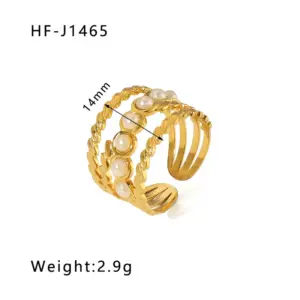 HF-J1465-Gold / Adjustable Opening