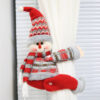 Wholesale Christmas Creative Curtain Buckle Cartoon Doll Decoration