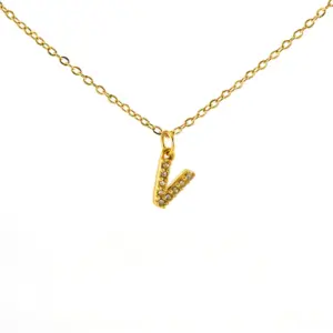 Letter V (Including Chain)