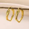 Wholesale Light Luxury Elegant Moon Water Drop Heart Women's Earrings Geometric Simple Zircon Vacuum Plating (Fired) Daily New Year Jewelry Earrings Gift