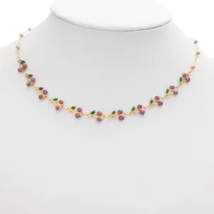 Gold + Purple / 45+5cm