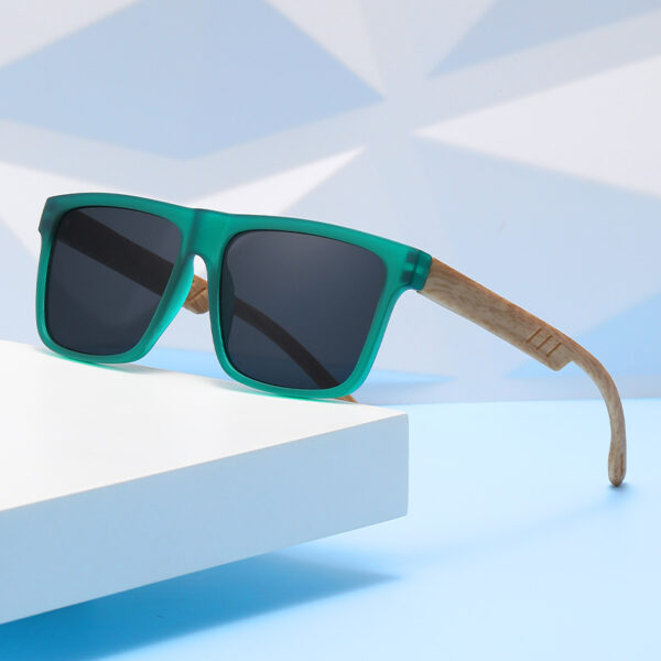 Wholesale New Retro Anti-Uv Bamboo Sunglasses Men's Trendyy Versatile Sunglasses Cross-Border Fashion Sunglasses