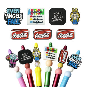 Wholesale Silicone Beads Cartoon Character Beads