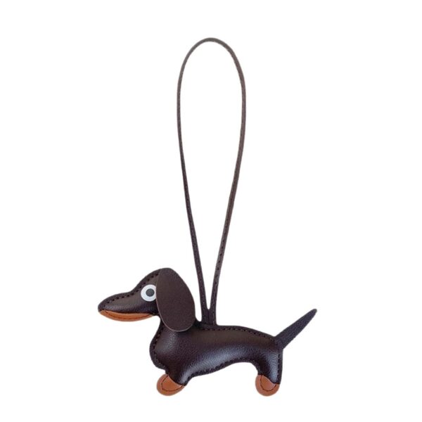 oly-6e946a85e2ac5c2684a83d8806673d3a Wholesale PU leather dachshund dog pendant bag keychain accessories